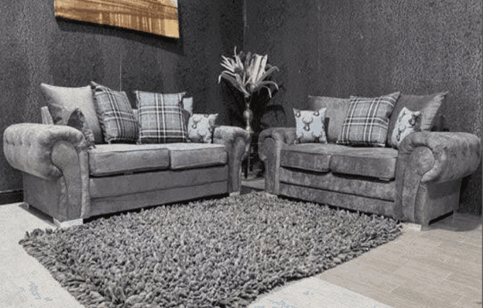 Verona Sofa UK - Side view of premium sofas from CESS Furniture UK